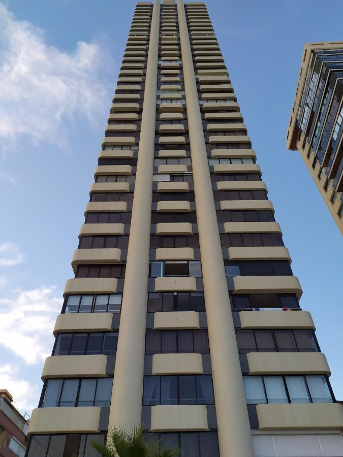 Luminoso Apartamento En Primera Linea De Playa Benidorm Exterior photo