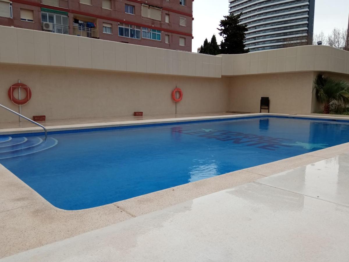 Luminoso Apartamento En Primera Linea De Playa Benidorm Exterior photo